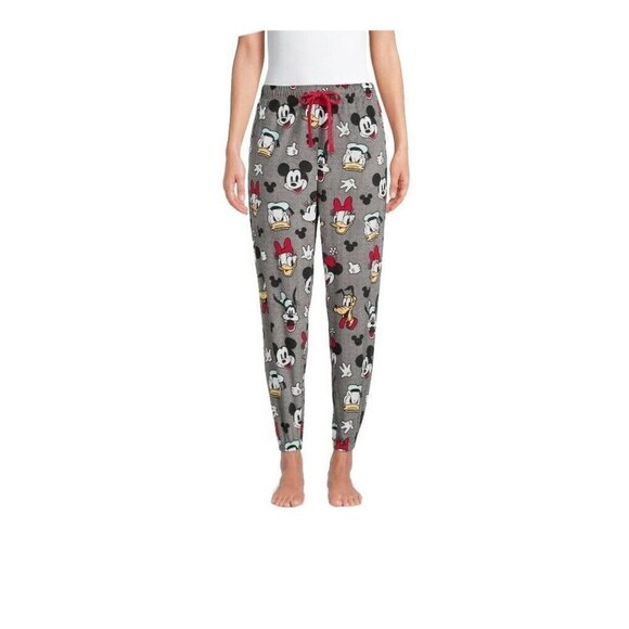 NEW Mickey Mouse Ladies Sleep Jogger Pants Loungewear Disney 3X Plus (18W-20W) - Picture 1 of 3